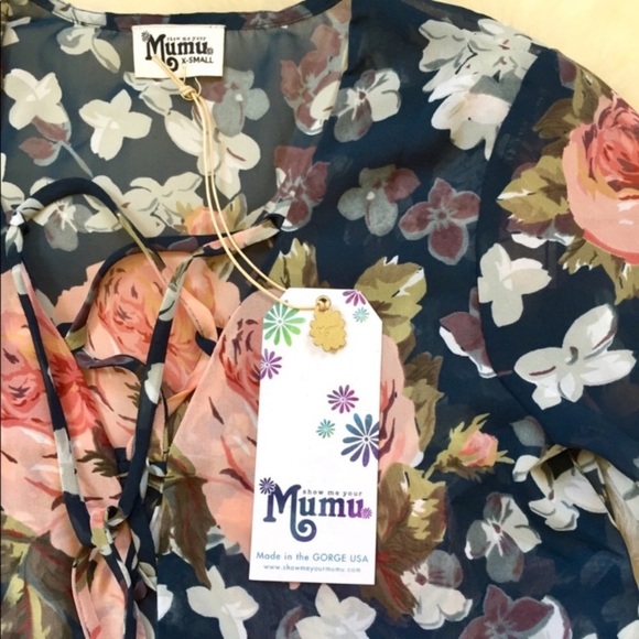 Show Me Your MuMu Poetic Floral Flowy Blouse - Picture 3 of 8
